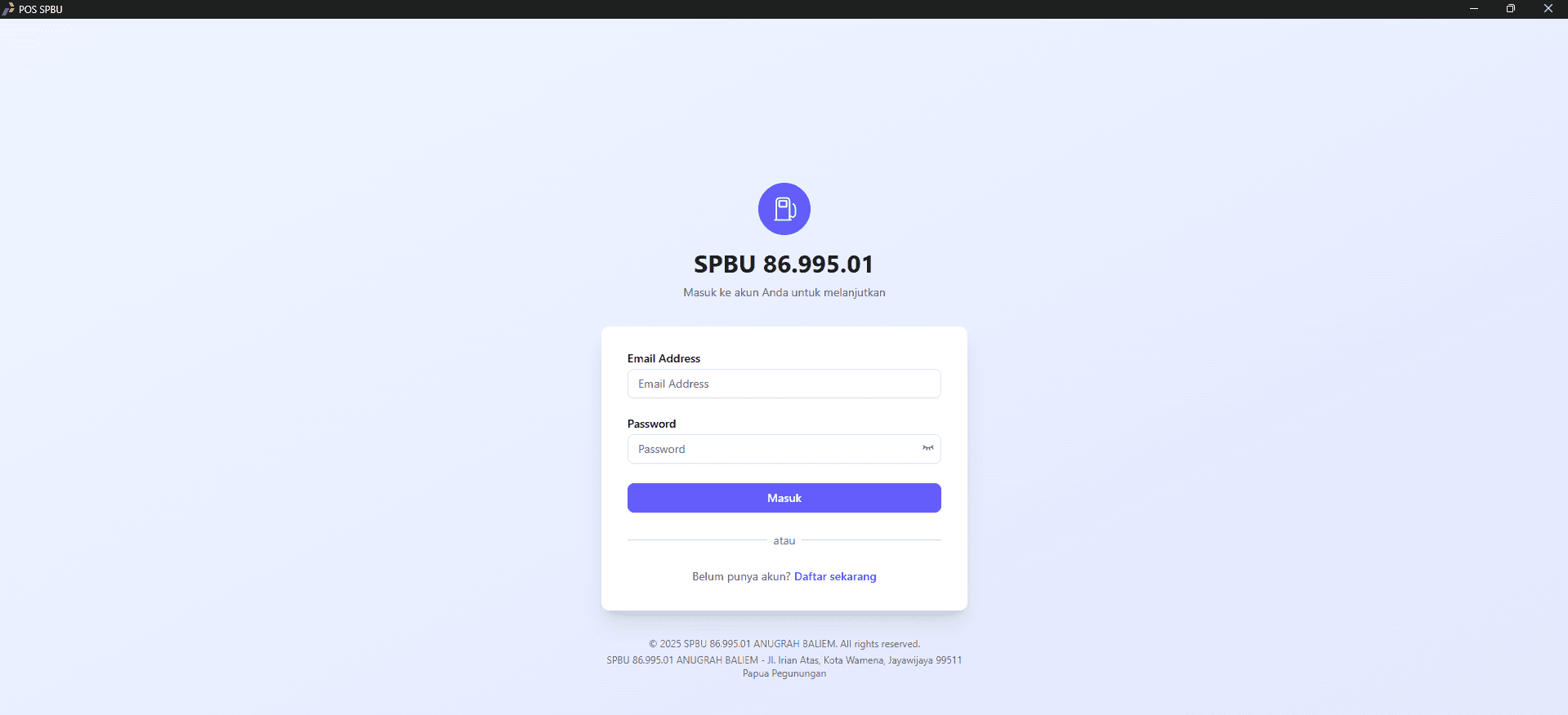 POS SPBU